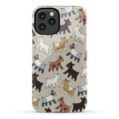 Baby Goats On Baby Goats Pattern Phone Case